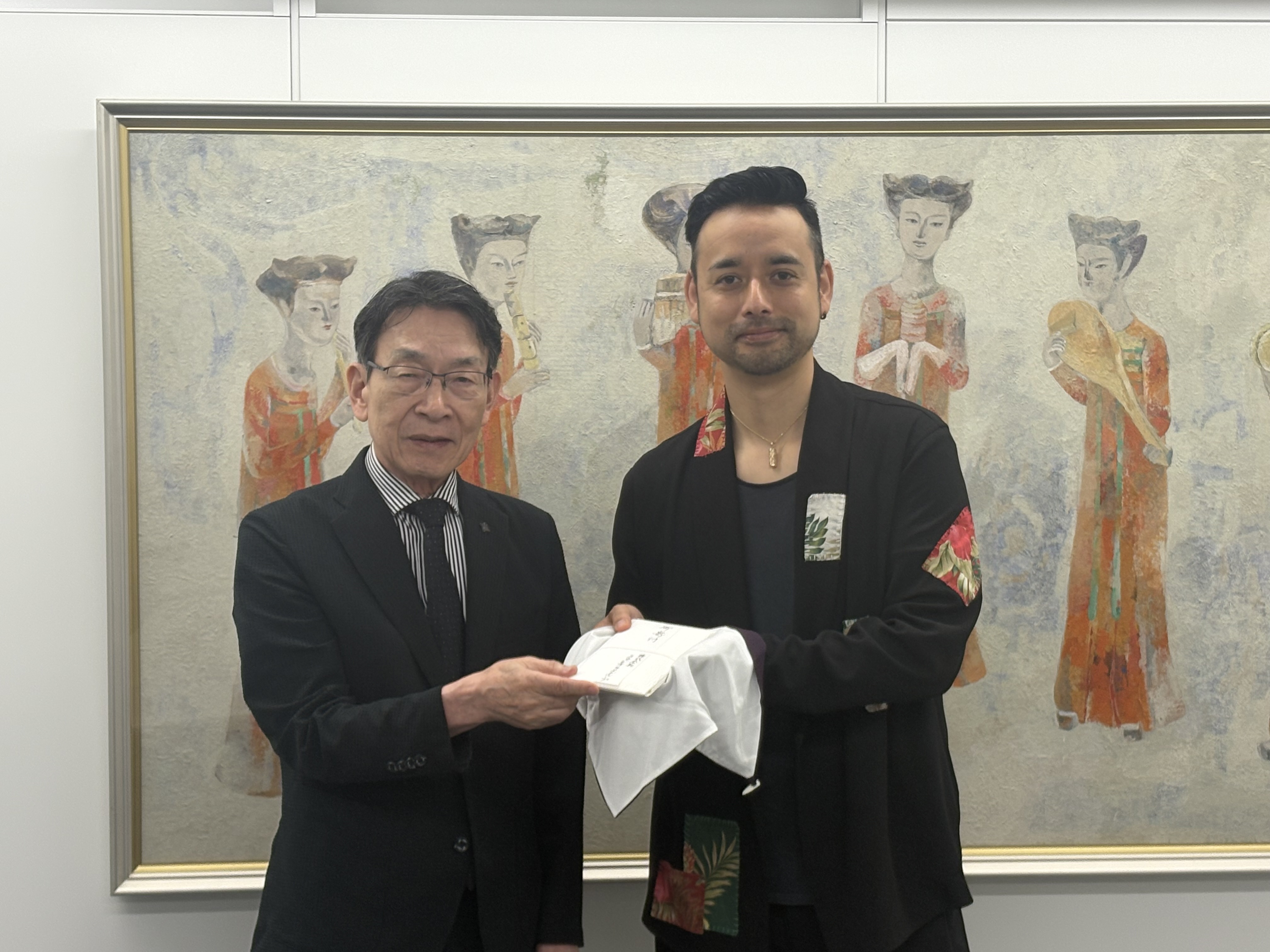 株式会社スタジオ・・ケイグループ様が当財団へ来訪されました。