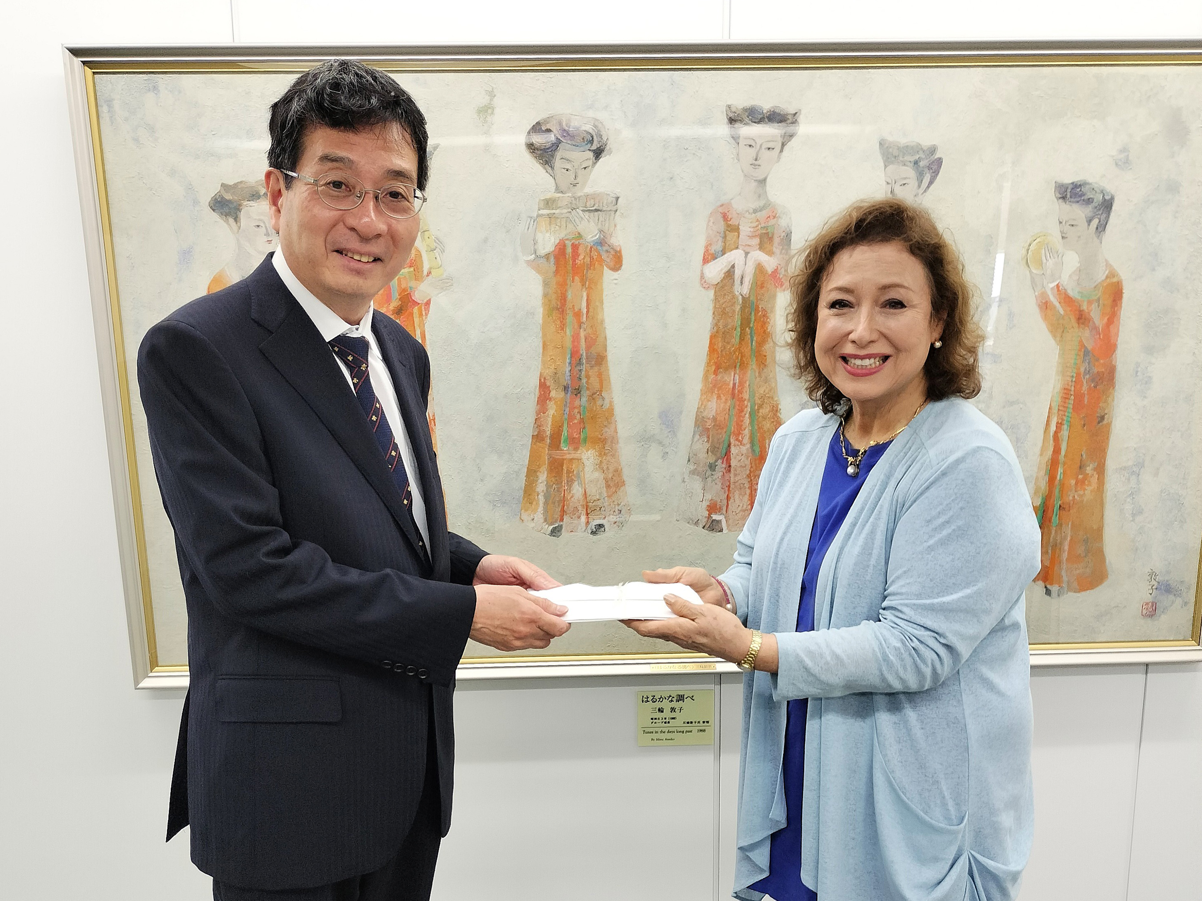 株式会社スタジオ・・ケイグループ様が当財団へ来訪されました。